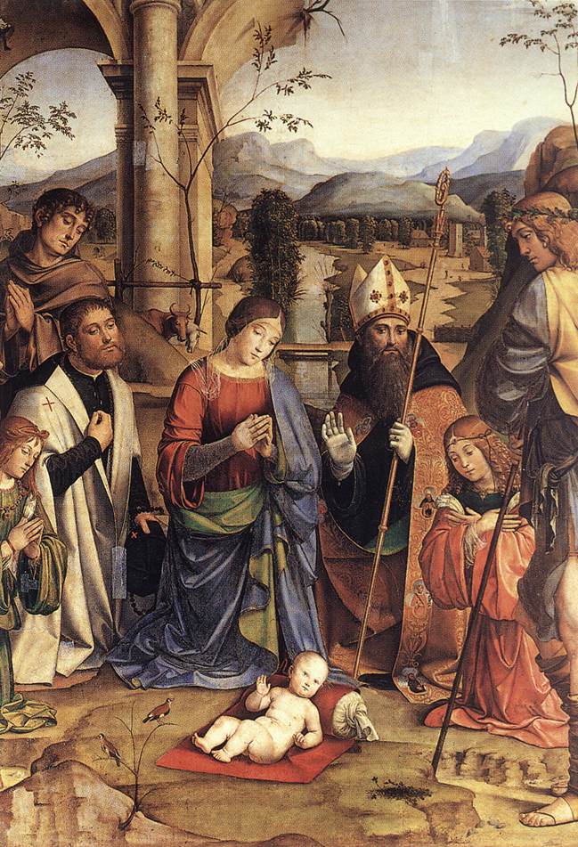 Adoration of the Child (detail) dgj